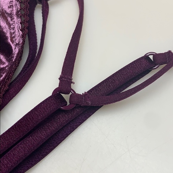 Victoria Secret | Violet Crushed Velvet Bralette S - Picture 7 of 13